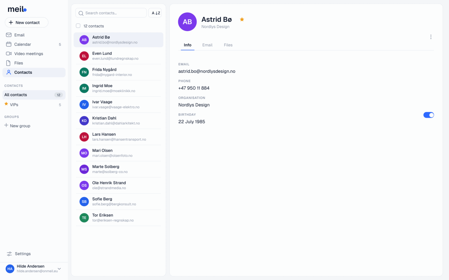 Preview of onmeil.eu contacts